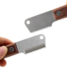 Load image into Gallery viewer, HOP Terrier Dog Plucking Knife Pet Grooming &amp; Shaving Tool, CS21 Left Hand, CS276 Right Hand