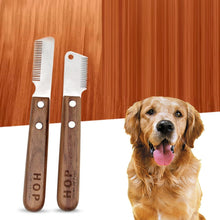 Load image into Gallery viewer, HOP Terrier Dog Plucking Knife Pet Grooming &amp; Shaving Tool, CS21 Left Hand, CS276 Right Hand