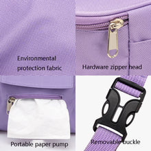 Load image into Gallery viewer, Multifunctional Stroller Hanging Bag Stroller Baby Bottle Water Bottle Bag Storage bag, Purple, Light Grey, Green