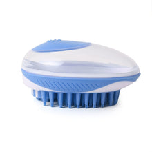 Load image into Gallery viewer, Pet Bath Brush Dog Massage Cleaning And Beauty Products, Green, Blue