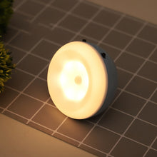 Load image into Gallery viewer, XYD-1001 Intelligent Human Body Induction + Light Sensor LED Night Light Desk Lamp Corridor Wall Lamp, Blue+White Light, Blue+Yellow Light, White+White Light, White+Yellow Light, Pink+White Light, Pink+Yellow Light