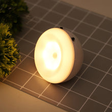 Load image into Gallery viewer, XYD-1001 Intelligent Human Body Induction + Light Sensor LED Night Light Desk Lamp Corridor Wall Lamp, Blue+White Light, Blue+Yellow Light, White+White Light, White+Yellow Light, Pink+White Light, Pink+Yellow Light