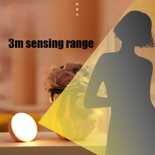 Load image into Gallery viewer, XYD-1001 Intelligent Human Body Induction + Light Sensor LED Night Light Desk Lamp Corridor Wall Lamp, Blue+White Light, Blue+Yellow Light, White+White Light, White+Yellow Light, Pink+White Light, Pink+Yellow Light