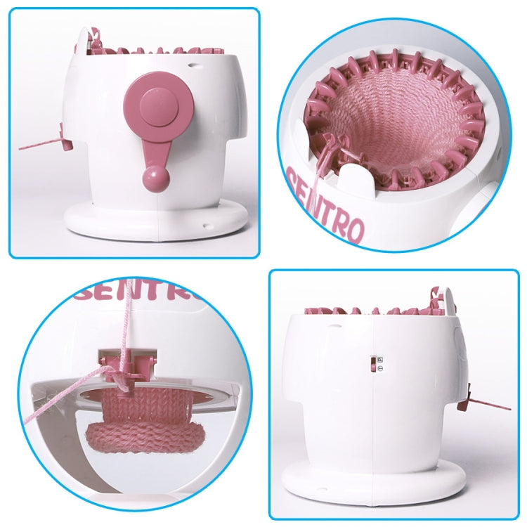 Hand Knitting Machine Children Play House Toy DIY Knitting Wool Machine