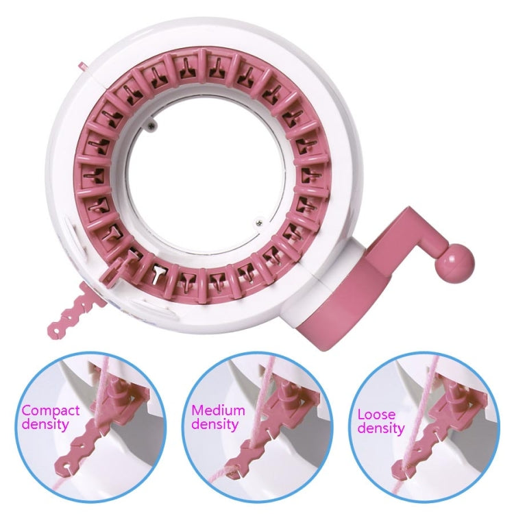 Hand Knitting Machine Children Play House Toy DIY Knitting Wool Machine