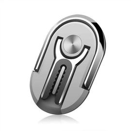 3 PCS Creative Car Phone Holder Car Multi-Function Air Outlet Navigation Ring Bracket, Black, Red, Blue, Golden, Silver