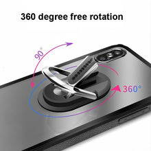 Load image into Gallery viewer, 3 PCS Creative Car Phone Holder Car Multi-Function Air Outlet Navigation Ring Bracket, Black, Red, Blue, Golden, Silver
