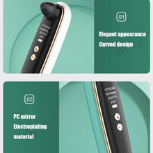 Load image into Gallery viewer, 2046 Visualized Hot Compress Blackhead Suction Device Pore Cleaner and Bubble Export Instrument, White, Green