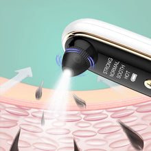 Load image into Gallery viewer, 2046 Visualized Hot Compress Blackhead Suction Device Pore Cleaner and Bubble Export Instrument, White, Green