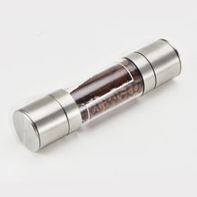 Load image into Gallery viewer, 2 in 1 Stainless Steel Manual Pepper Mill Double-Head Pepper Mill, Pepper Mill
