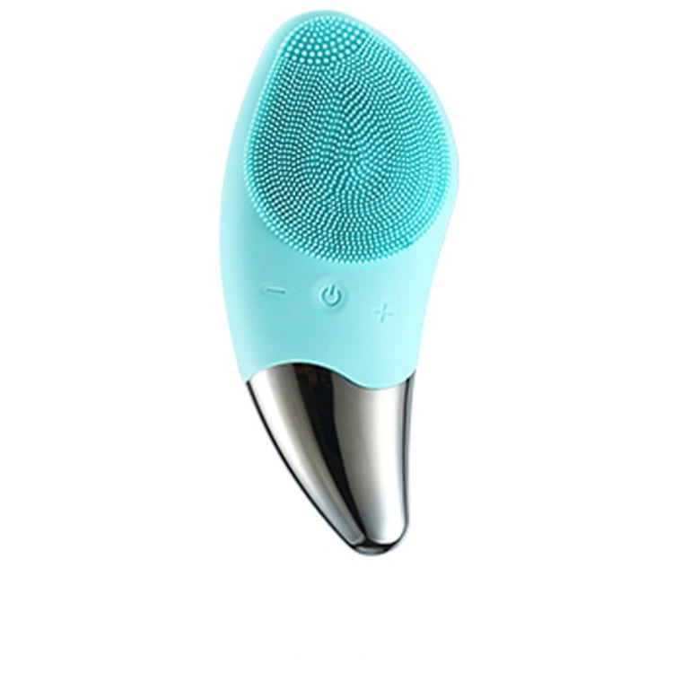 Ultrasonic Vibration Facial Cleansing Apparatus Multifunctional Electric Facial Washing Brush, Green (With Cold Compress Function), Red (With Cold Compress Function), Blue (With Cold Compress Function), Pink (With Cold Compress Function)               ...