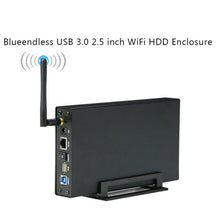 Load image into Gallery viewer, Blueendless 3.5 inch Mobile Hard Disk Box WIFI Wireless NAS Private Cloud Storage, EU Plug, US Plug, AU Plug, UK Plug