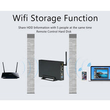 Load image into Gallery viewer, Blueendless 3.5 inch Mobile Hard Disk Box WIFI Wireless NAS Private Cloud Storage, EU Plug, US Plug, AU Plug, UK Plug