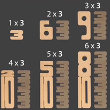 Load image into Gallery viewer, Children Particle Beech Number Building Blocks Children Mathematics Early Education Toy Teaching Aids