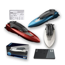 Load image into Gallery viewer, Children Mini Wireless Electric Speedboat Model Boat Simulation Remote Control Toy Boat, Red, Gray, Blue