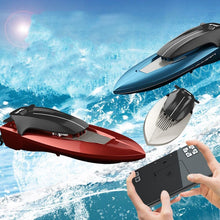 Load image into Gallery viewer, Children Mini Wireless Electric Speedboat Model Boat Simulation Remote Control Toy Boat, Red, Gray, Blue