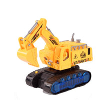 Load image into Gallery viewer, Children Light And Music Simulation Electric Excavator Car Toy, Style:, Police Car, Engineering Vehicle, Engineering Excavator, Engineering Bulldozer, Four-wheel Excavator