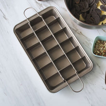 Load image into Gallery viewer, Brownie Pan Cake Mold Square Bread Baking Thick Solid Bottom Non-Stick Baking Pan, Cake Mold