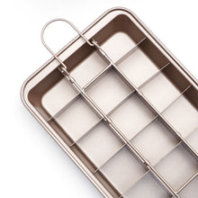 Load image into Gallery viewer, Brownie Pan Cake Mold Square Bread Baking Thick Solid Bottom Non-Stick Baking Pan, Cake Mold
