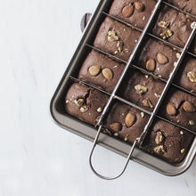 Load image into Gallery viewer, Brownie Pan Cake Mold Square Bread Baking Thick Solid Bottom Non-Stick Baking Pan, Cake Mold