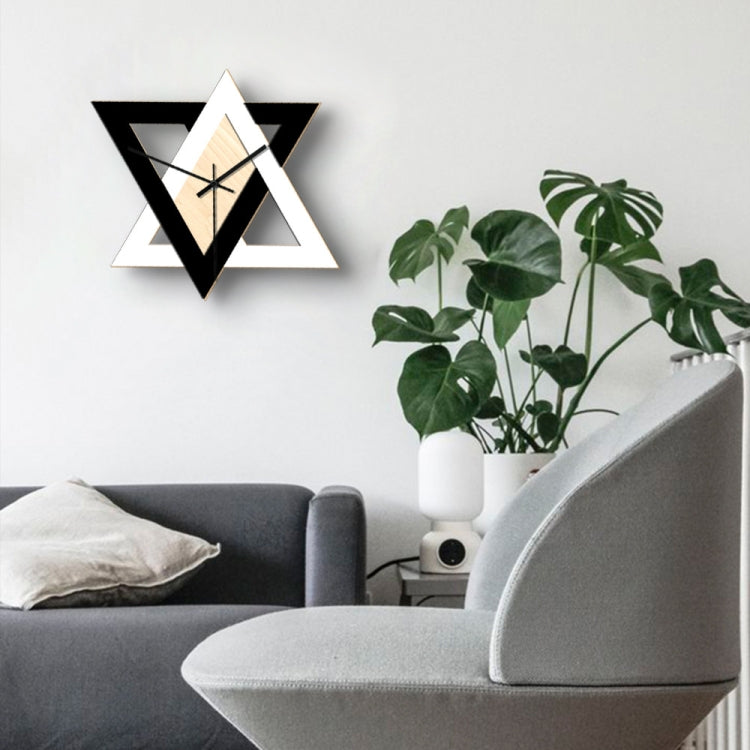 Personality Creative Wall Clock Retro Silent Minimalist Decorative Clock, Retro Silent Clock