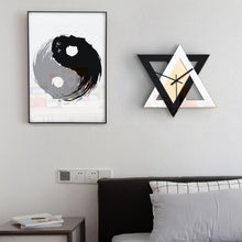 Load image into Gallery viewer, Personality Creative Wall Clock Retro Silent Minimalist Decorative Clock, Retro Silent Clock