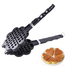 Load image into Gallery viewer, Non-stick Metal Waffle Maker Mould, Waffle Maker Mould