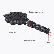Load image into Gallery viewer, Non-stick Metal Waffle Maker Mould, Waffle Maker Mould