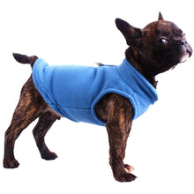 Load image into Gallery viewer, Winter Polar Flannel Pet Clothes French Bulldog Coat Pug Costumes Jacket for Dogs for Puppy Dogs, S, M, L, XL