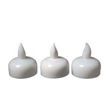 Load image into Gallery viewer, 12 PCS  Waterproof Candles SPA Shower Water Decorative Candle Lights LED Floating Candles, Warm White Light, Cool White Light, Yellow Light