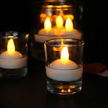 Load image into Gallery viewer, 12 PCS  Waterproof Candles SPA Shower Water Decorative Candle Lights LED Floating Candles, Warm White Light, Cool White Light, Yellow Light
