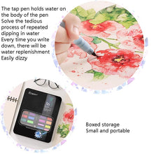 Load image into Gallery viewer, 36 Colors Solid Watercolor Paint Children Sketch Watercolor, Black Tin Box, Blue, Pink, Black
