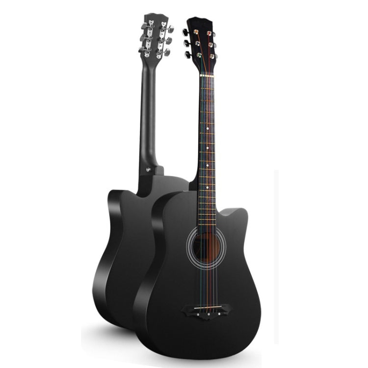 Folk Acoustic Guitar Beginner Training And Teaching Stringed Instruments, 41 Inch (Black), 41 Inch (Log Color), 41 Inch (Blue), 41 Inch (Sunset Yellow), 38 Inch (Black), 38 Inch (Log color), 38 Inch (Blue), 38 Inch (Sunset Color), 38 Inch (Brown)      ...