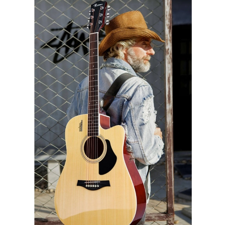 Folk Acoustic Guitar Beginner Training And Teaching Stringed Instruments, 41 Inch (Black), 41 Inch (Log Color), 41 Inch (Blue), 41 Inch (Sunset Yellow), 38 Inch (Black), 38 Inch (Log color), 38 Inch (Blue), 38 Inch (Sunset Color), 38 Inch (Brown)      ...