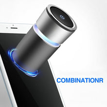 Load image into Gallery viewer, K04 Colorful Car Charger USB Car Negative Ion Air Purifier, K04