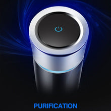 Load image into Gallery viewer, K04 Colorful Car Charger USB Car Negative Ion Air Purifier, K04