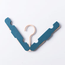 Load image into Gallery viewer, Travel Foldable Portable Clothes Hanger Household Anti-Skid And Windproof Clothes Hanger, Dark Blue, Pink, Off-white, Light Green