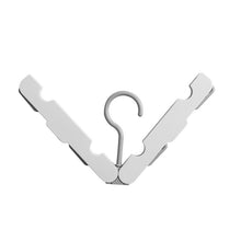 Load image into Gallery viewer, Travel Foldable Portable Clothes Hanger Household Anti-Skid And Windproof Clothes Hanger, Dark Blue, Pink, Off-white, Light Green