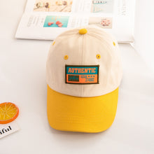 Load image into Gallery viewer, C0465 Letter Embroidery Pattern Spring Thin Children Baseball Cap Peak Cap Sunscreen Hat