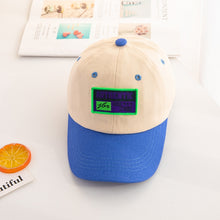 Load image into Gallery viewer, C0465 Letter Embroidery Pattern Spring Thin Children Baseball Cap Peak Cap Sunscreen Hat