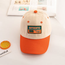 Load image into Gallery viewer, C0465 Letter Embroidery Pattern Spring Thin Children Baseball Cap Peak Cap Sunscreen Hat
