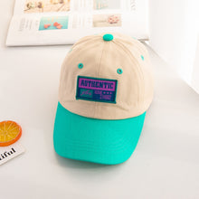 Load image into Gallery viewer, C0465 Letter Embroidery Pattern Spring Thin Children Baseball Cap Peak Cap Sunscreen Hat