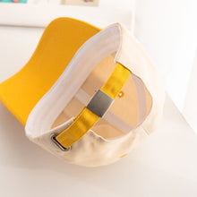 Load image into Gallery viewer, C0465 Letter Embroidery Pattern Spring Thin Children Baseball Cap Peak Cap Sunscreen Hat