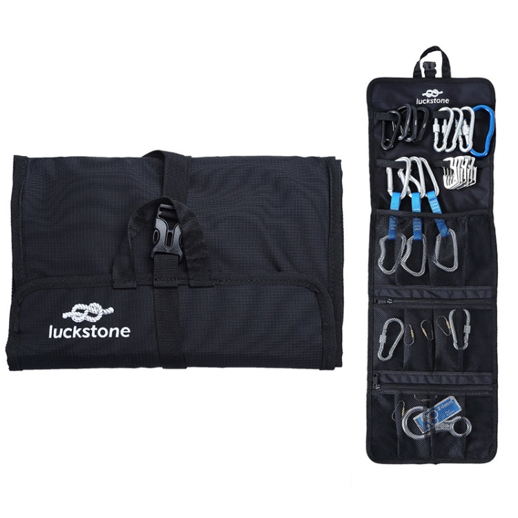 LUCKSTONE Outdoor Climbing Rope Hook Storage Bag Climbing Equipment Organizing Bag Tool Bag