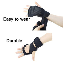 Load image into Gallery viewer, Half-Finger Sports Gloves Non-Slip Silicone Fitness Equipment Gloves Sports Compression Wristbands