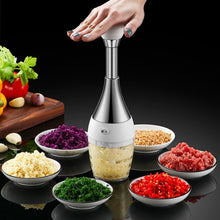 Load image into Gallery viewer, 304 Stainless Steel Pressing Mincer Household Multifunctional Vegetable Cutter Pounding Garlic, Vegetable Cutter