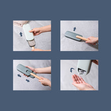 Load image into Gallery viewer, Electrostatic Dust Removal Brush Sticking Device Household Clothing Woolen Hair Removal Brush, Shell Grey, Midnight Blue