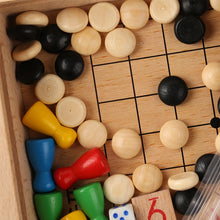 Load image into Gallery viewer, 5 In 1 Multifunctional Sudoku Flying Gomoku Board Game Early Education Puzzle Game Board