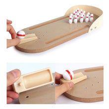 Load image into Gallery viewer, Mini Puzzle Desktop Bowling Indoor Parent-Child Decompression Toy Size: