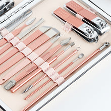 Load image into Gallery viewer, 18 in 1 Nail Clippers Stainless Steel Nail Clippers Pliers Pedicure Beauty Nail Tools